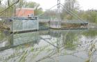 Wasserkraftanlage Bad Kissingen, Blick von Oberwasser